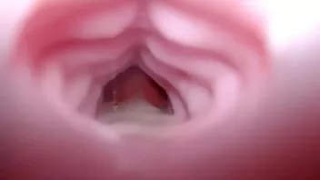 Play Nutting deep inside emelie the bad dragon's ass